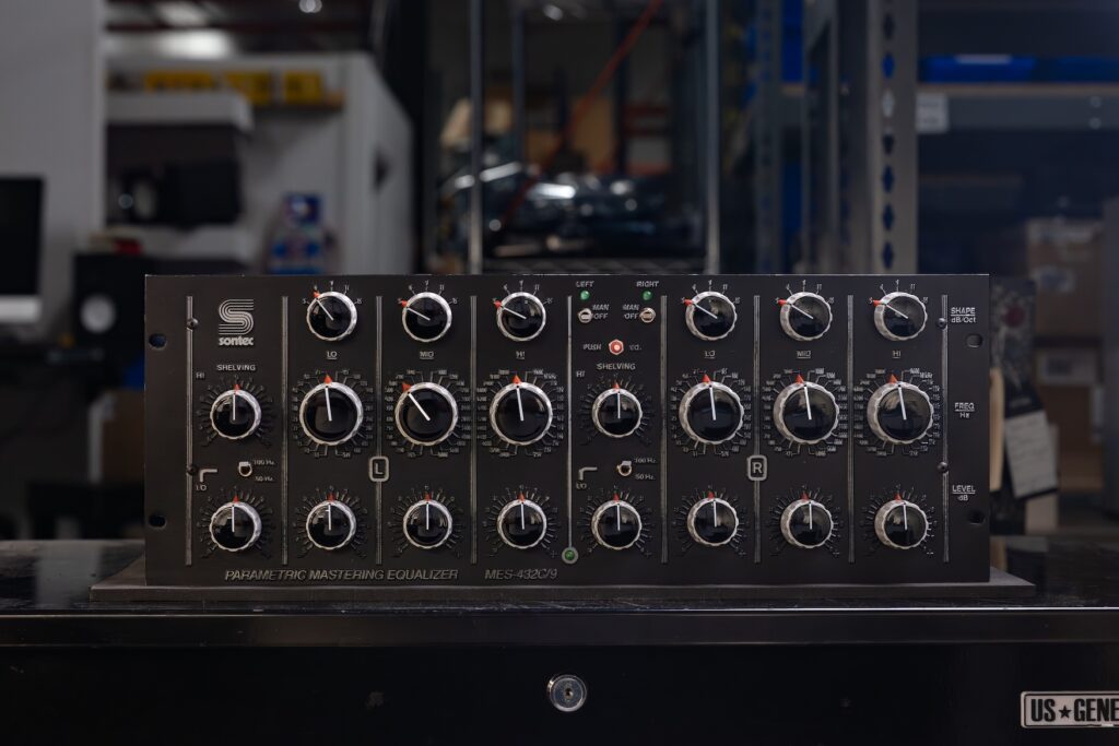 Around The Shop: Sontec MES-432C/9 Parametric EQ – Vintage King