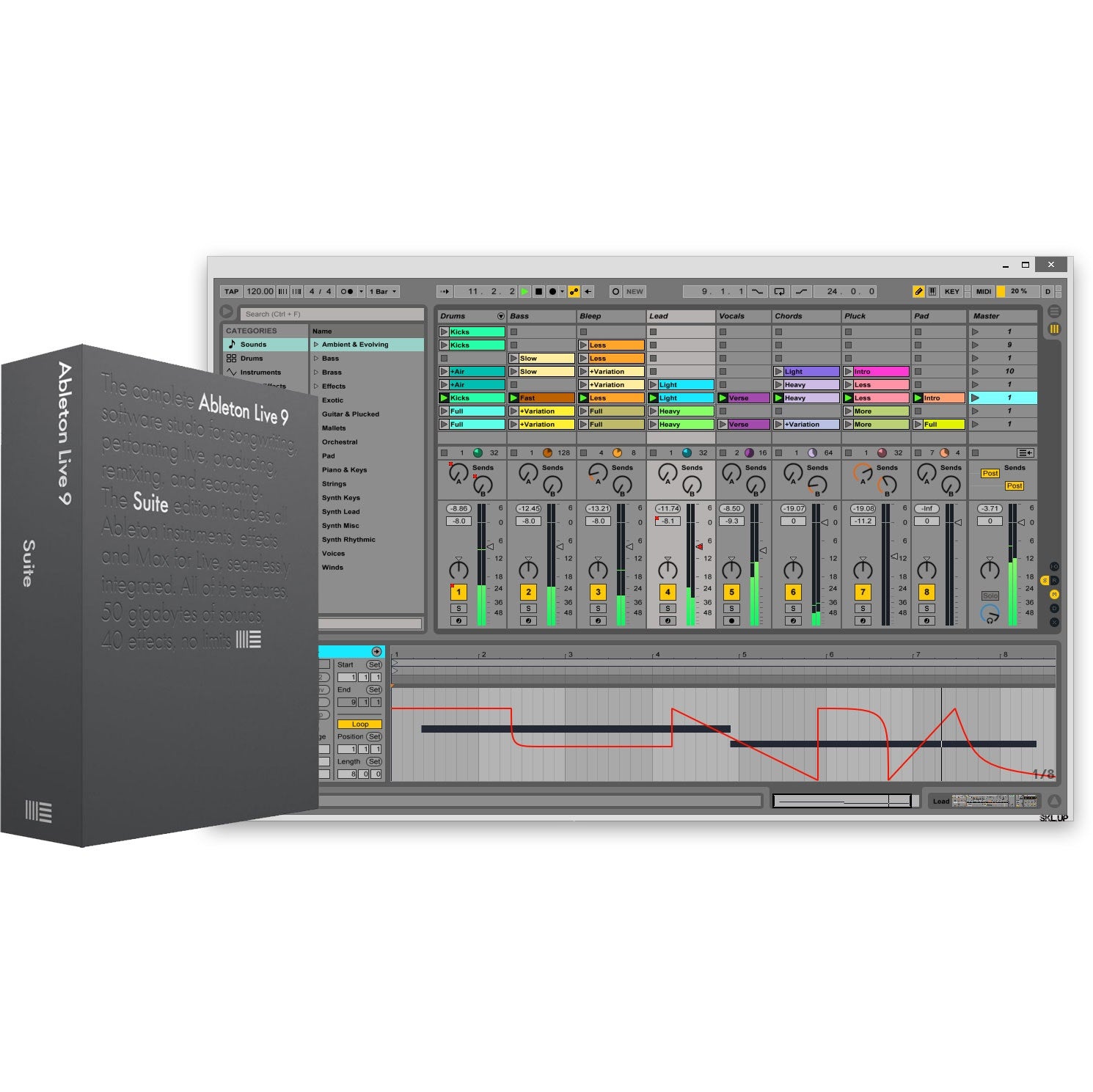 Ableton Live 9 Suite - Electronic Delivery – Vintage King