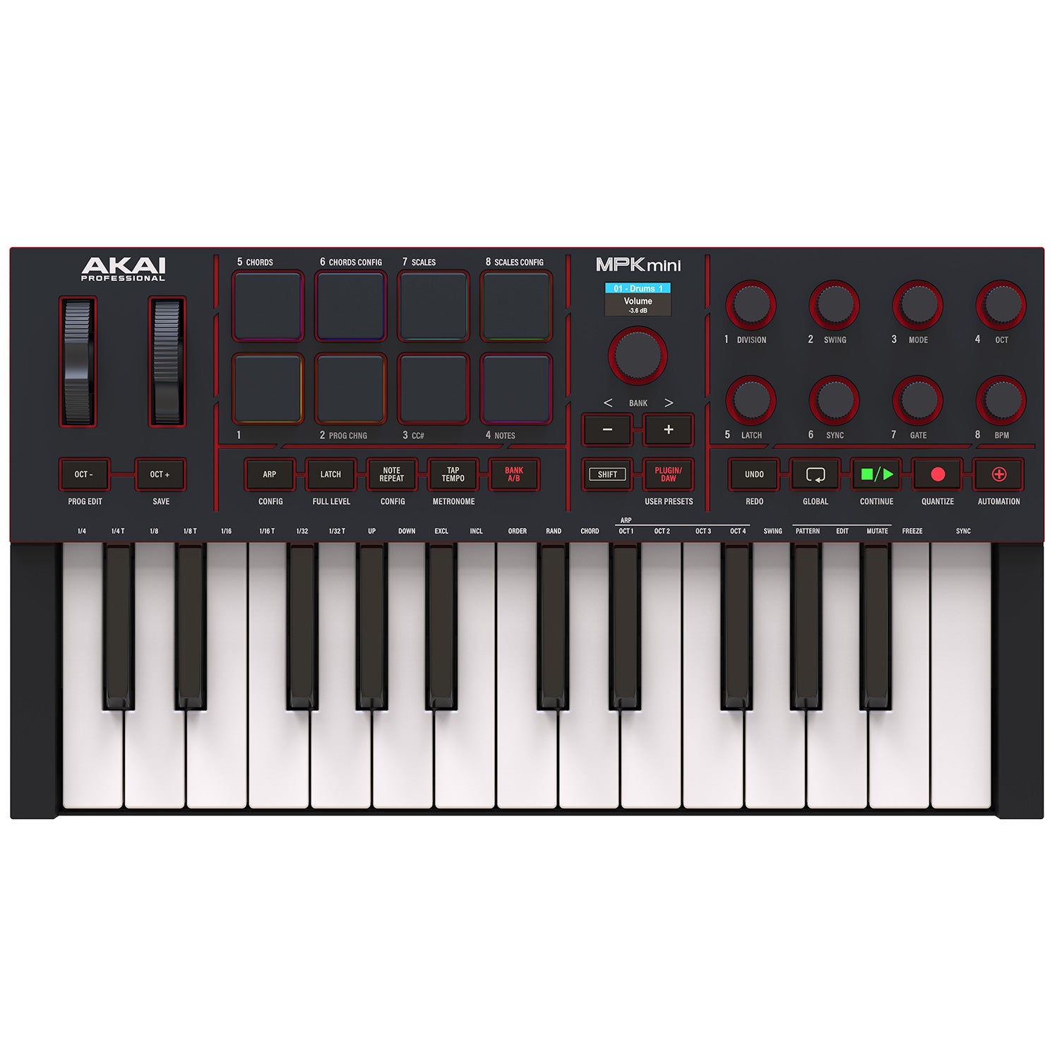Akai Professional MPK Mini IV MIDIキーボード Akai Professional MPK Mini IV Compact MIDI Keyboard Controller