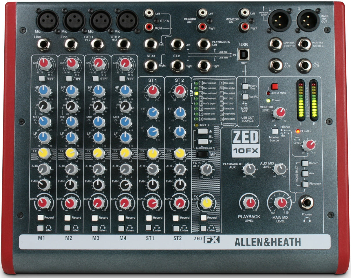 Allen & Heath ZED-10FX – Vintage King