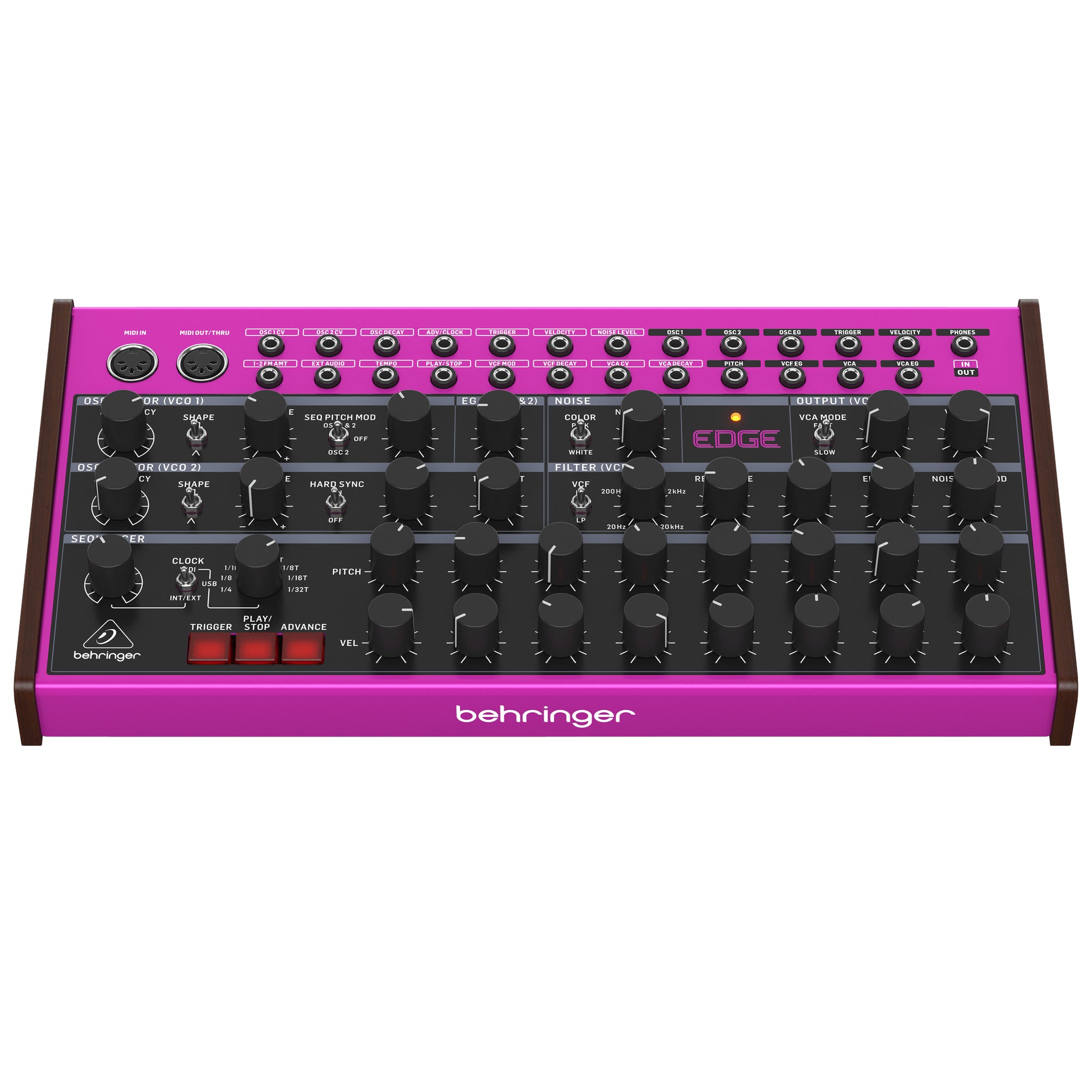 Behringer EDGE セミモジュラーシンセサイザー (最新ロット) Behringer EDGE Semi-Modular Analog Percussion Synthesizer
