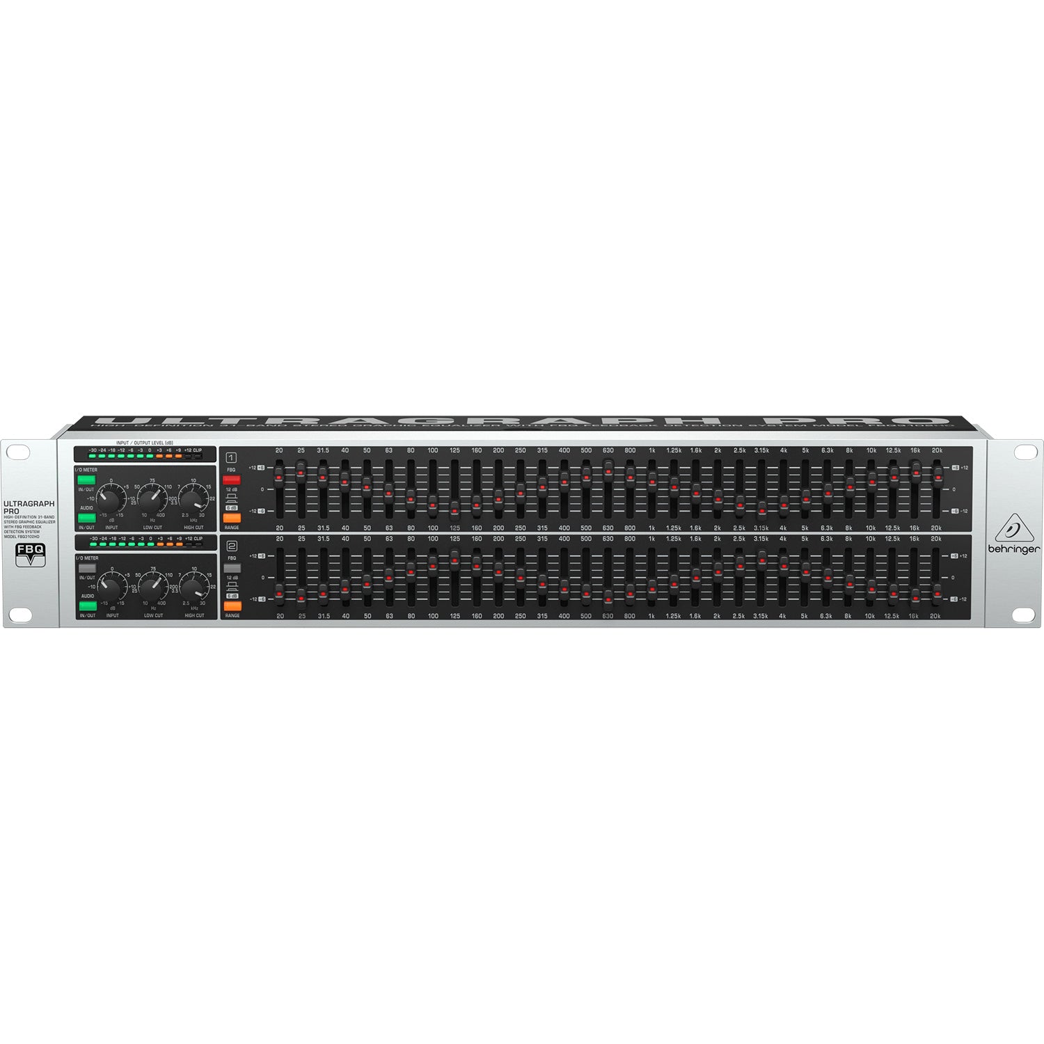 Behringer ULTRAGRAPH PRO FBQ3102HD 31-Band Stereo Graphic