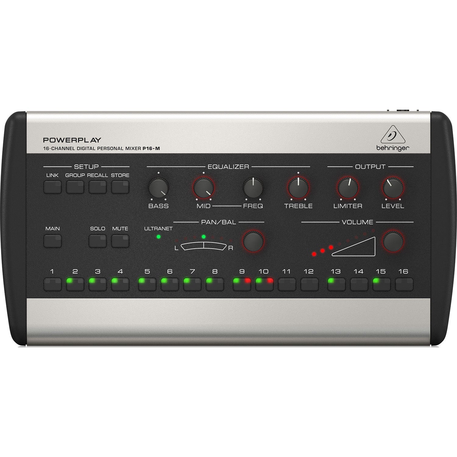 Behringer PowerPlay P16-M 16-Channel Digital Personal Mixer