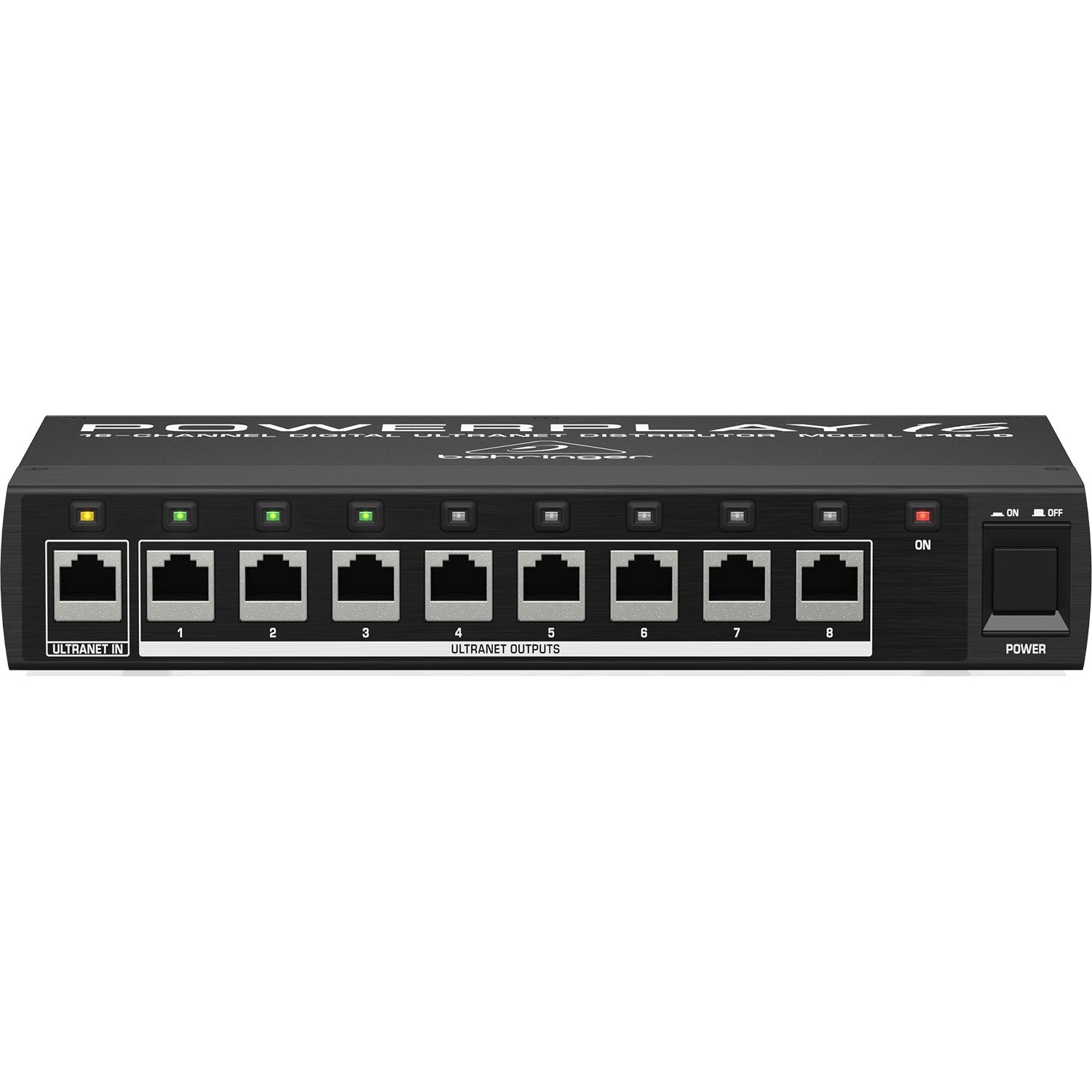 富*げ様 Behringer POWERPLAY P16-D 本体 Behringer POWERPLAY P16-D 16-Channel ULTRANET Distribution Module