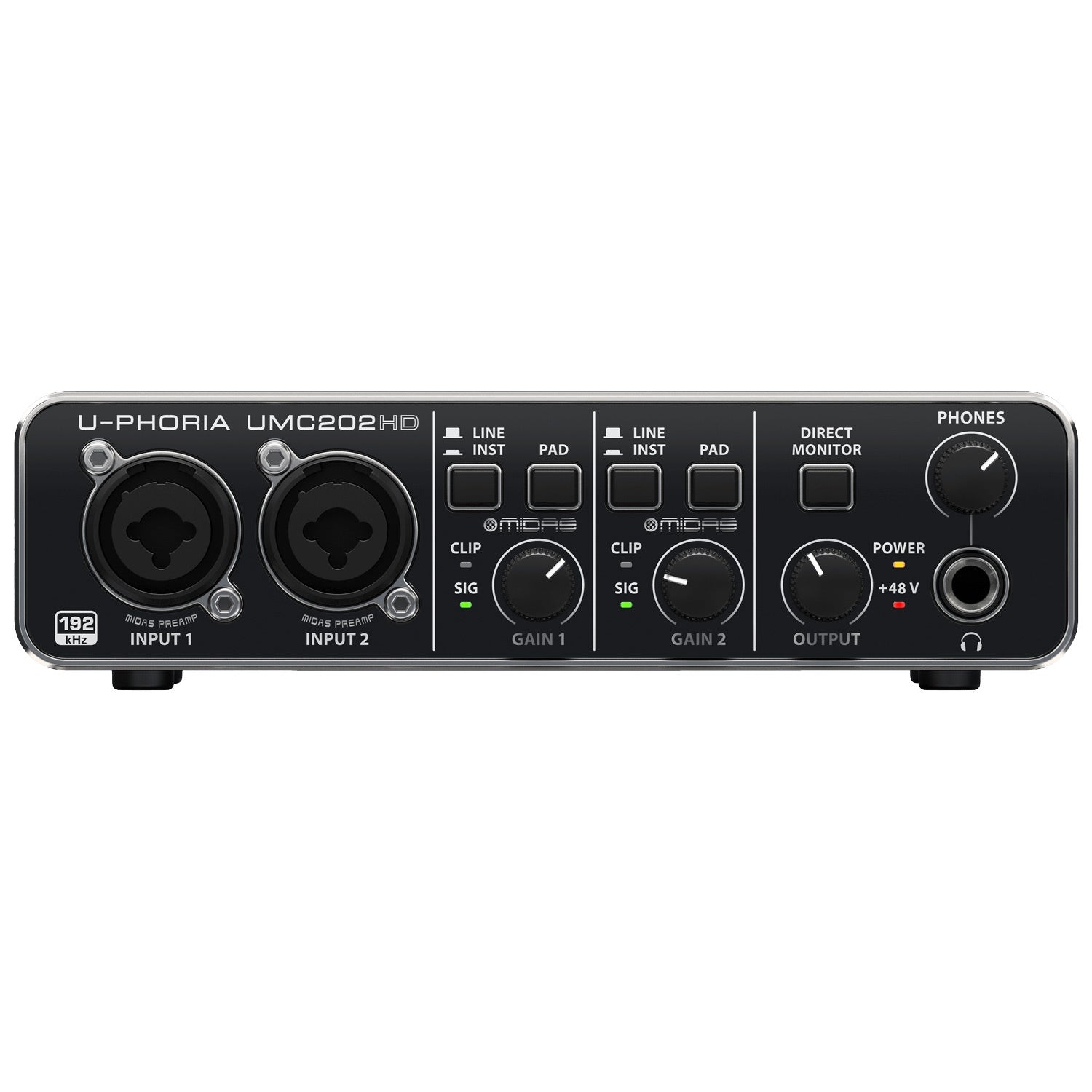 DTM・DAW BEHRINGER UMC202HD Behringer UMC202HD 2x2 USB Audio Interface – Vintage King