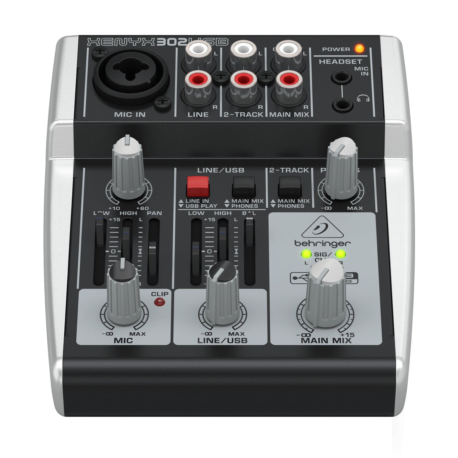 Behringer XENYX 302USB Mixer with USB – Vintage King