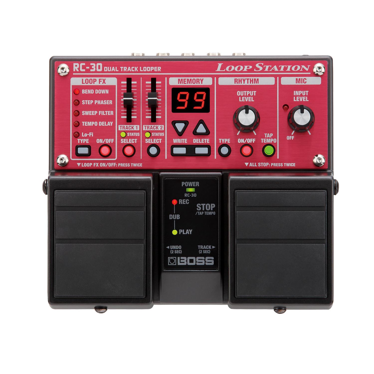 ギター RC-30 Loop Station Boss RC-30 Loop Station Twin Guitar Pedal – Vintage King