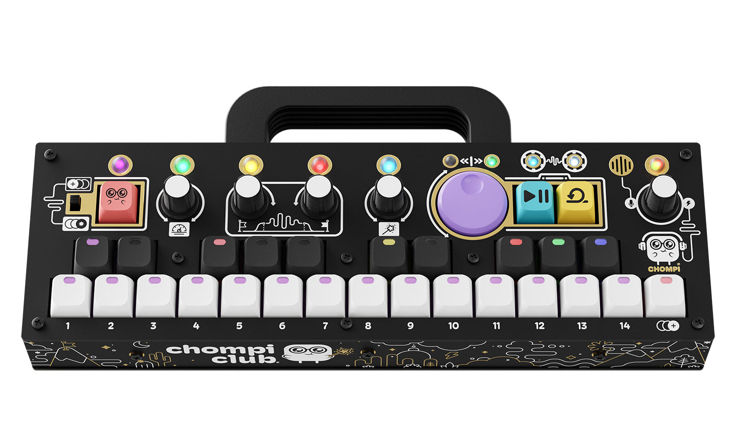 CHOMPI Club CHOMPI Sampler - Classic Black – Vintage King