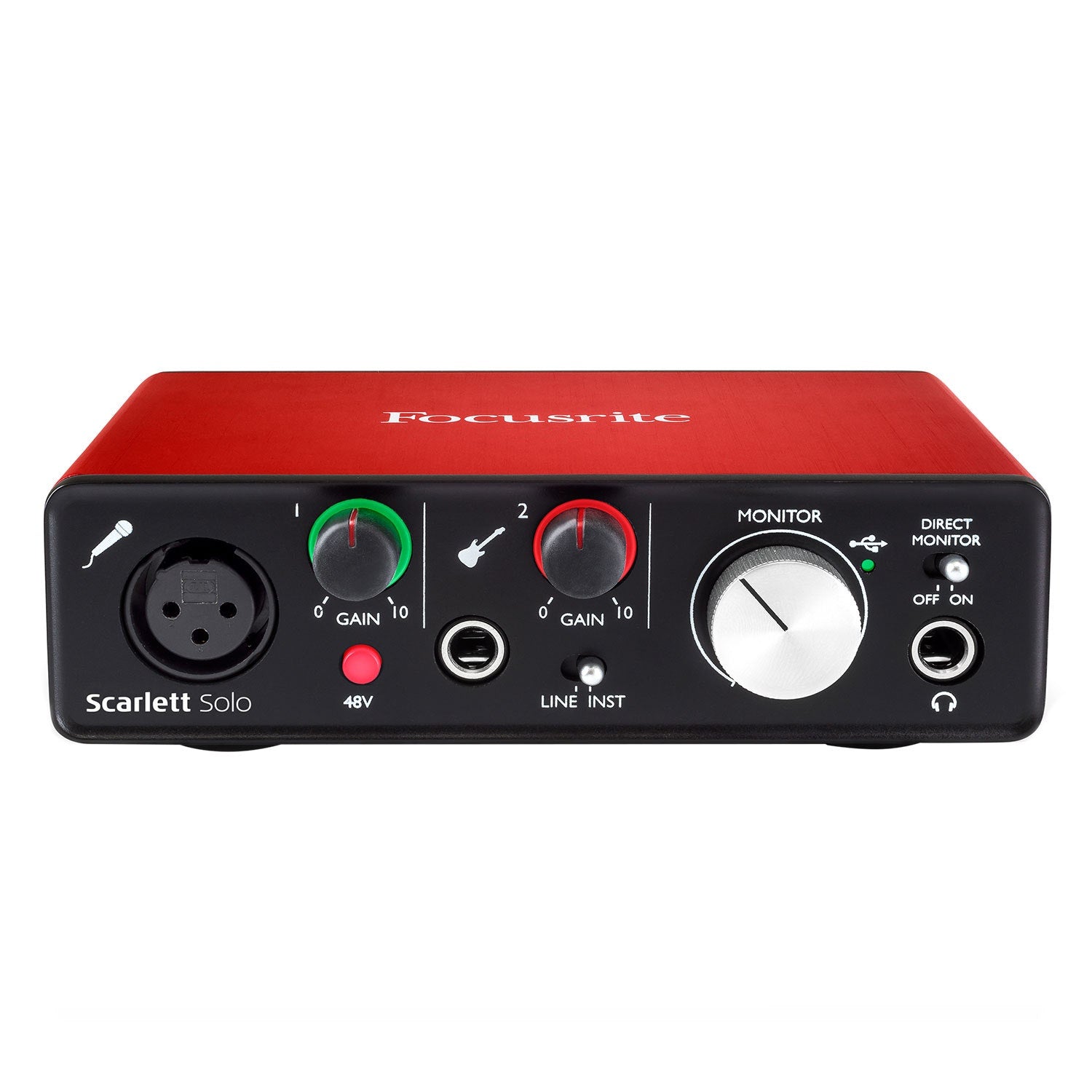 DTM・DAW Focusrite Scarlett Solo 2G Focusrite Scarlett Solo USB Audio Interface - 2nd Gen – Vintage King