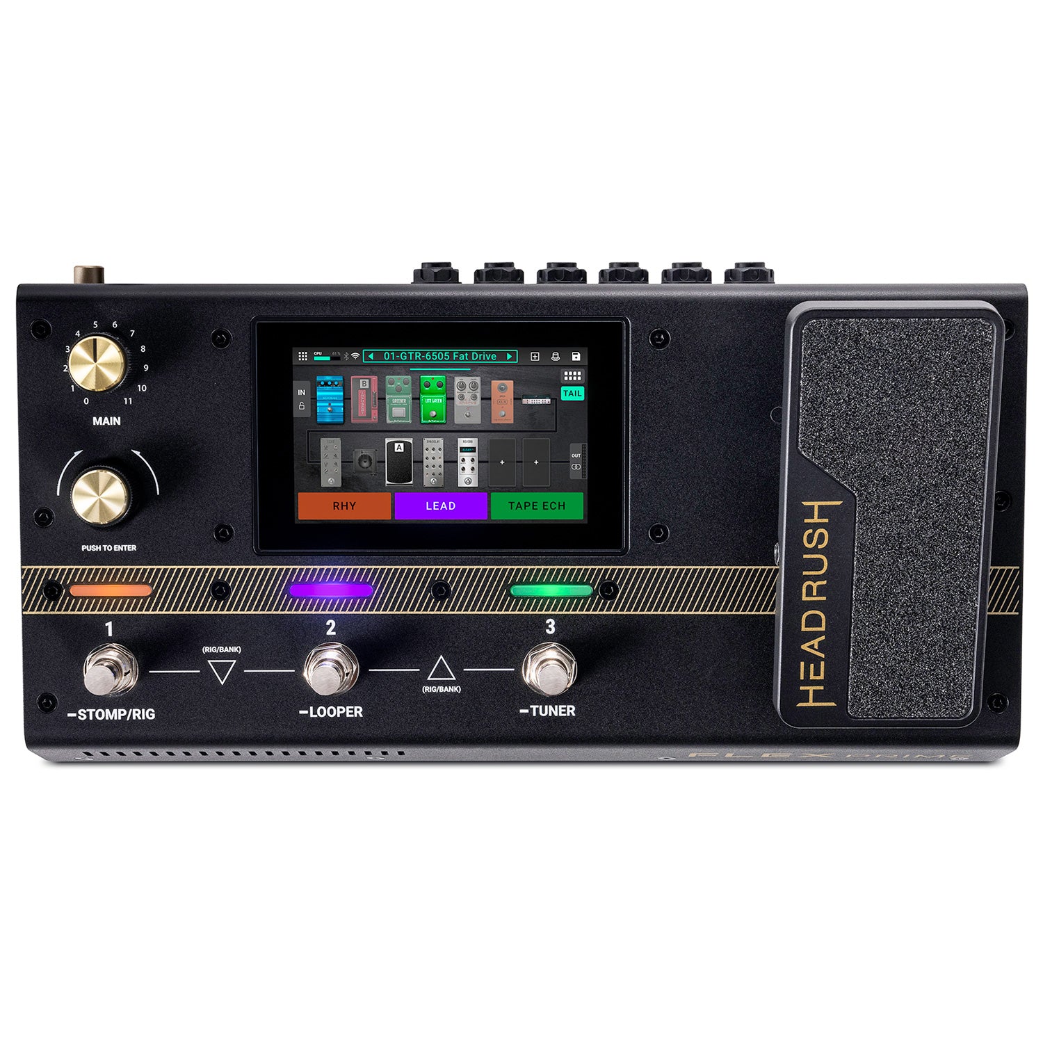 【ほぼ未使用品】HEADRUSH FLEX PRIME Headrush FLEX Prime Compact Multi-FX/Amp Modeler Pedal – Vintage King