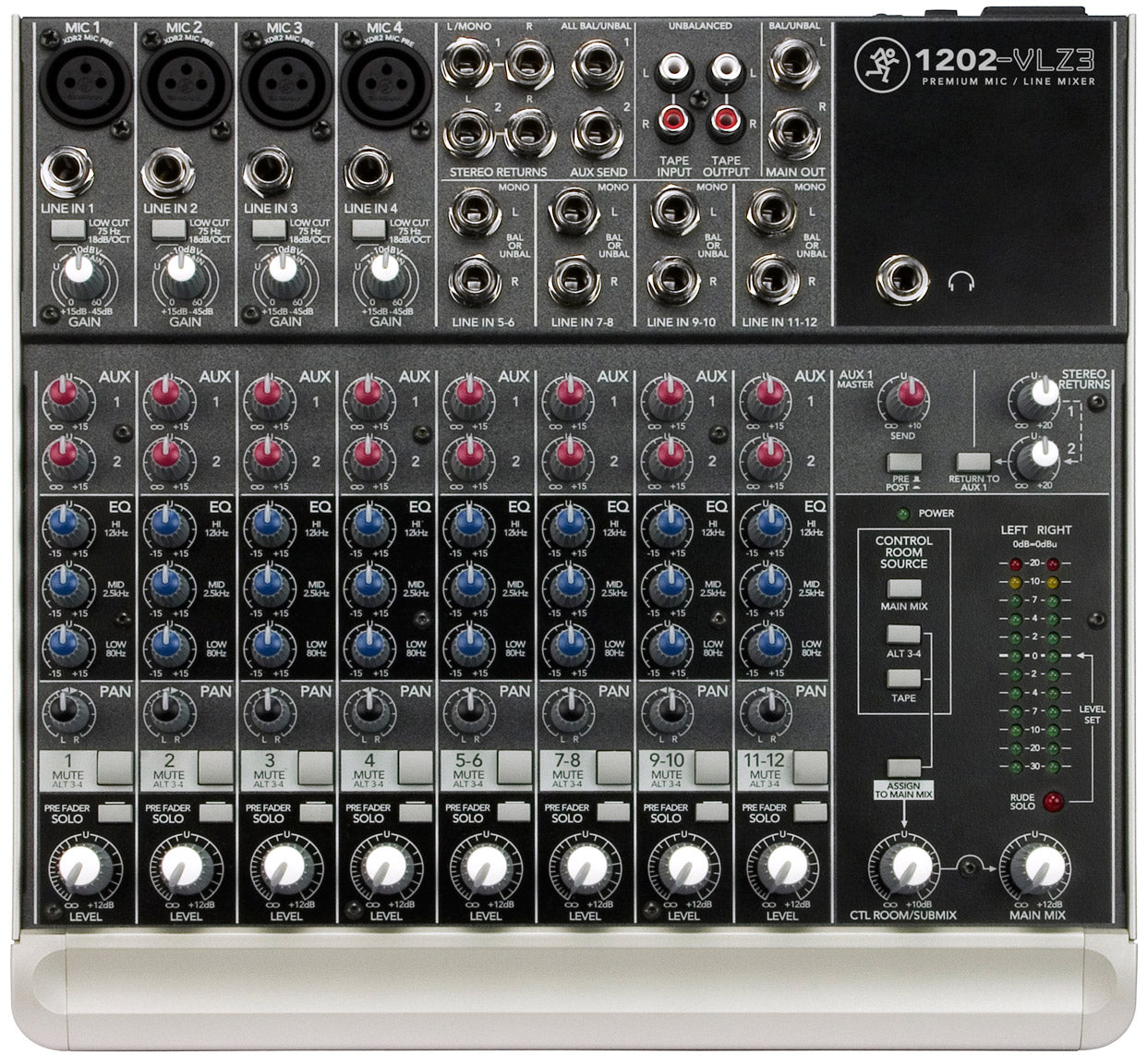 MACKIE 1202-VLZ3 アナログミキサー Mackie 1202 VLZ3 – Vintage King