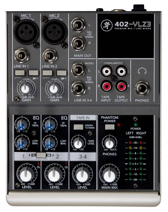 MACKIE 402-VLZ3 コンパクトアナログミキサー Mackie 402-VLZ3 – Vintage King