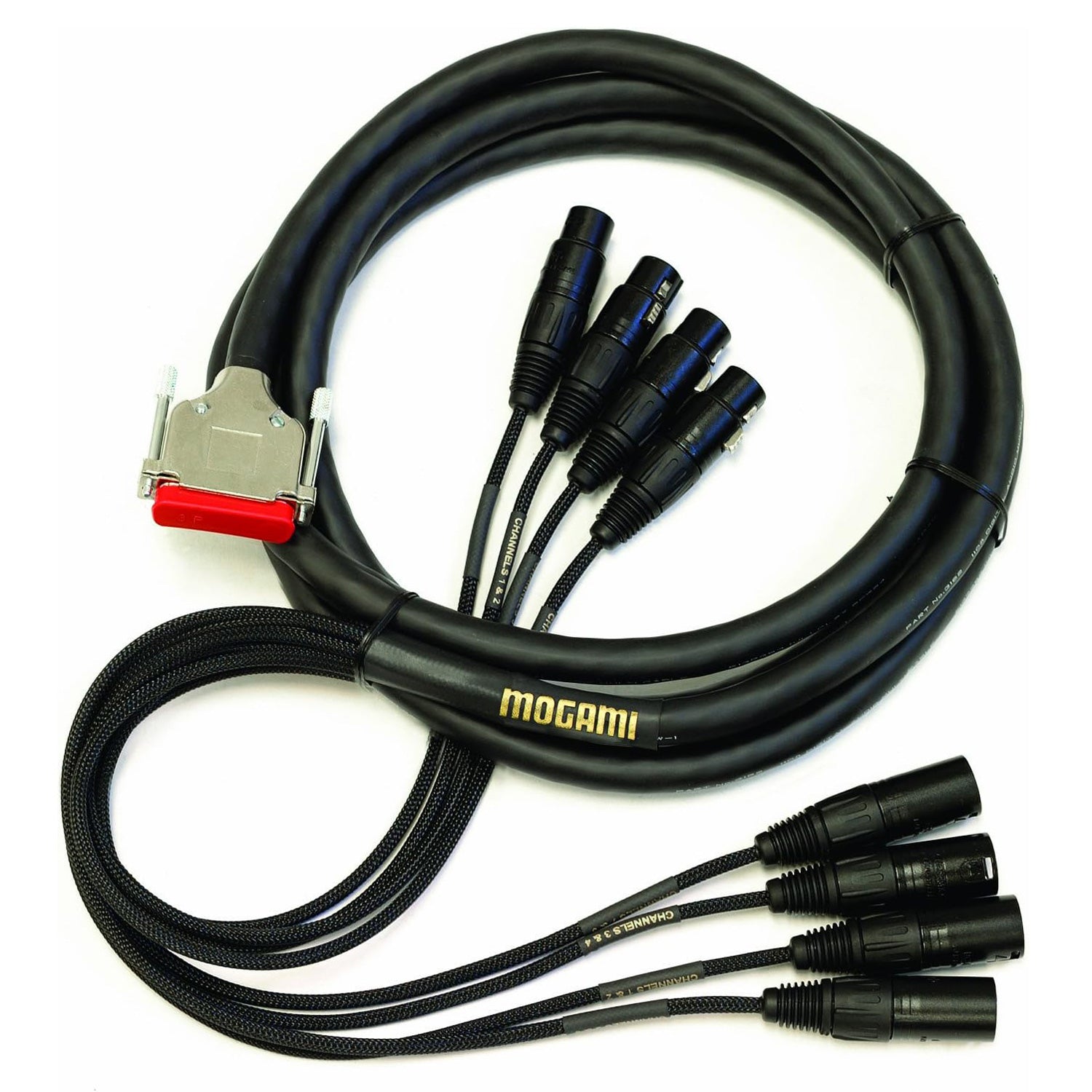 Mogami Gold AES Yamaha DB25 to XLR Cable - 10' – Vintage King