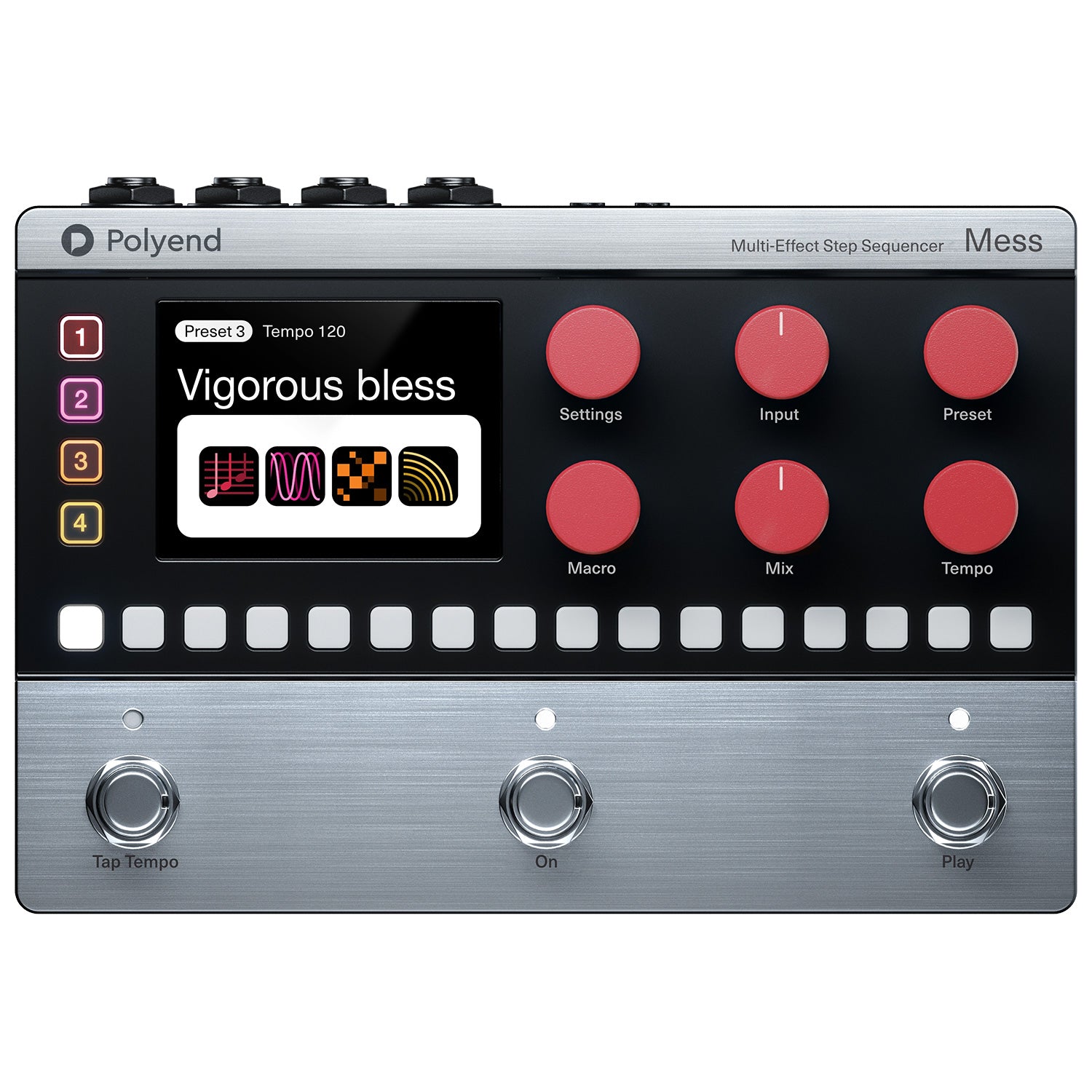 鍵盤楽器 Polyend Mess Multi-Effect Step Sequencer Polyend MESS Multi-Effect Step Sequencer Pedal – Vintage King