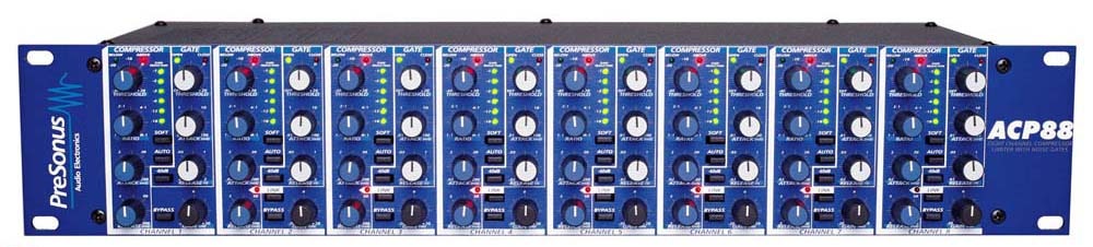 PreSonus ACP88 8ch コンプレッサー/ゲート PreSonus ACP88 – Vintage King