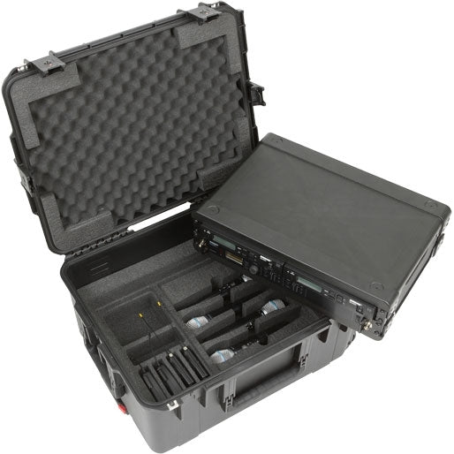 SKB 3i-221710WMC iSeries 2U Wireless Microphone Fly Rack Case
