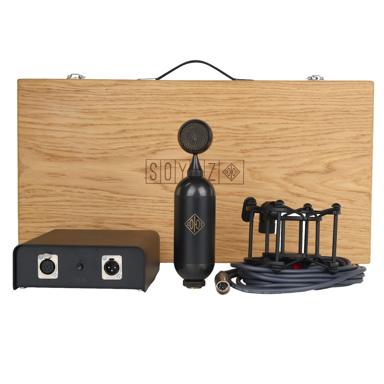 Soyuz 017 TUBE Condenser Microphone - Limited Edition Brass Black