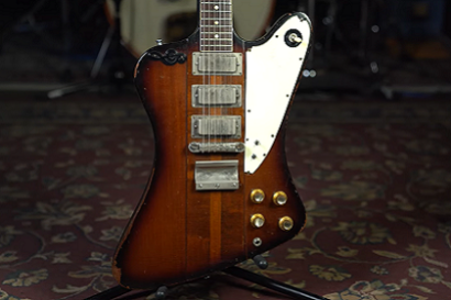 Motown Guitarist Eddie "Chank" Willis' 1964 Gibson Firebird III Lands At Vintage King