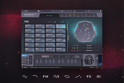 Sound Particles SkyDust 3D: The World's First Spatial Synth