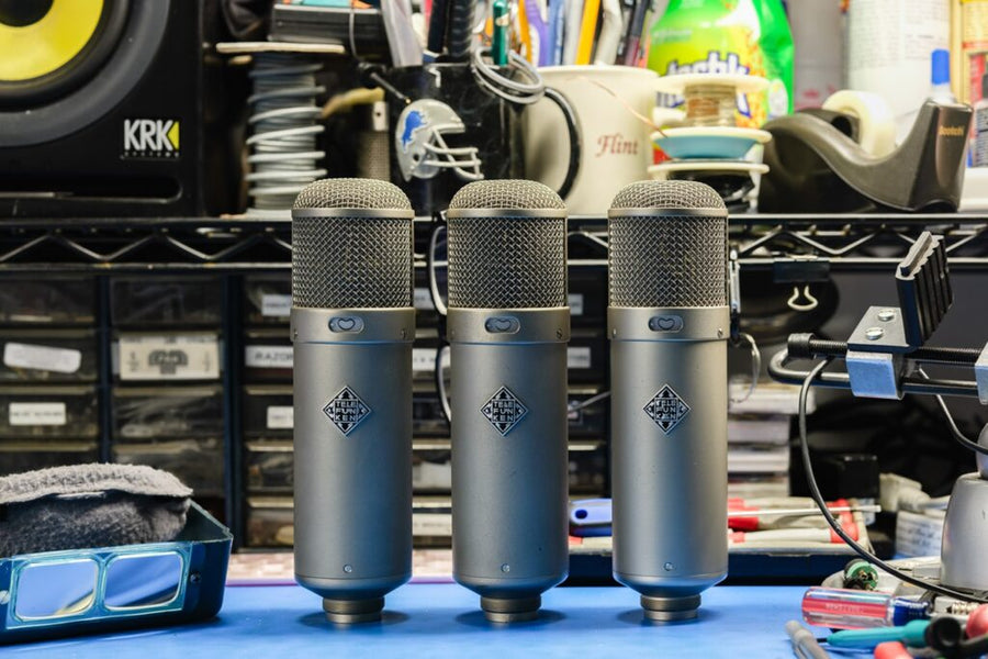 Around the Shop: Factory-Sealed Vintage Neumann U47 Condenser Microphones