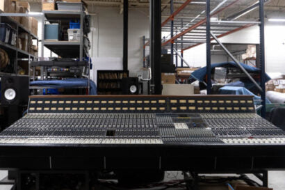 Around The Shop: Custom Neve 80 Series Console