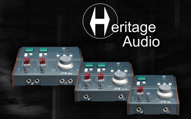 Heritage Audio Introduces New i73 PRO Series Audio Interfaces