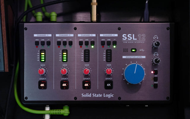 Solid State Logic’s New SSL 12 is a Feature-Packed Desktop Interface with Room to Grow