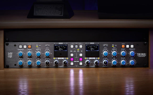 Solid State Logic Reinvents The SSL Bus Compressor With THE BUS+ Analog Bus Processor