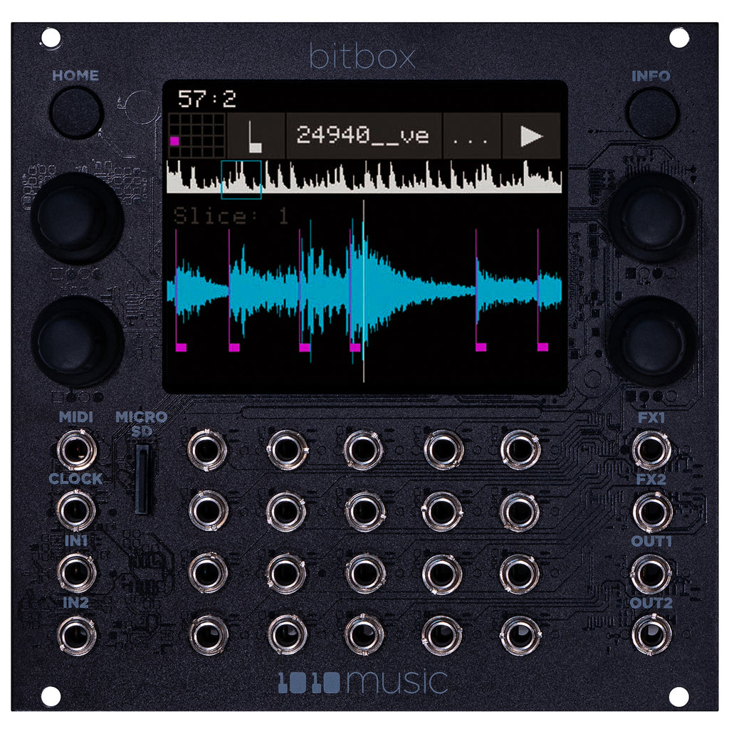 1010 Music Bitbox mk2 Performance Sampler Module - Black