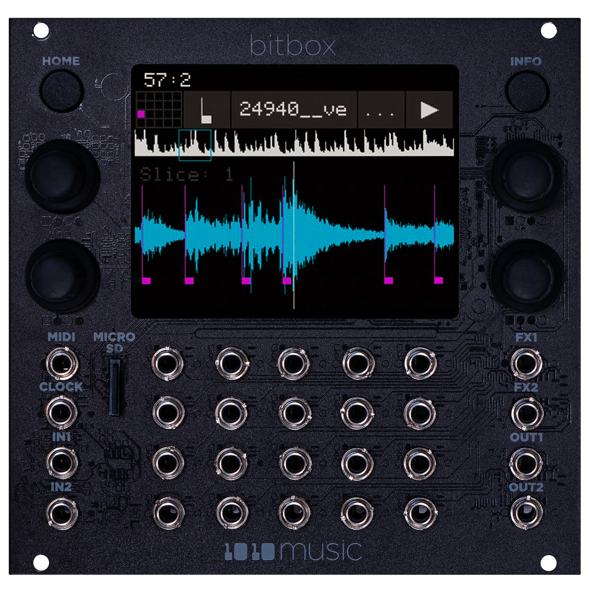 1010 Music Bitbox mk2 Performance Sampler Module - Black