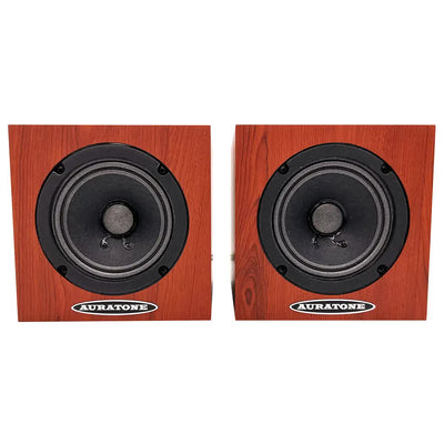 Auratone 5C Active Super Sound Cube - Pair, Woodgrain