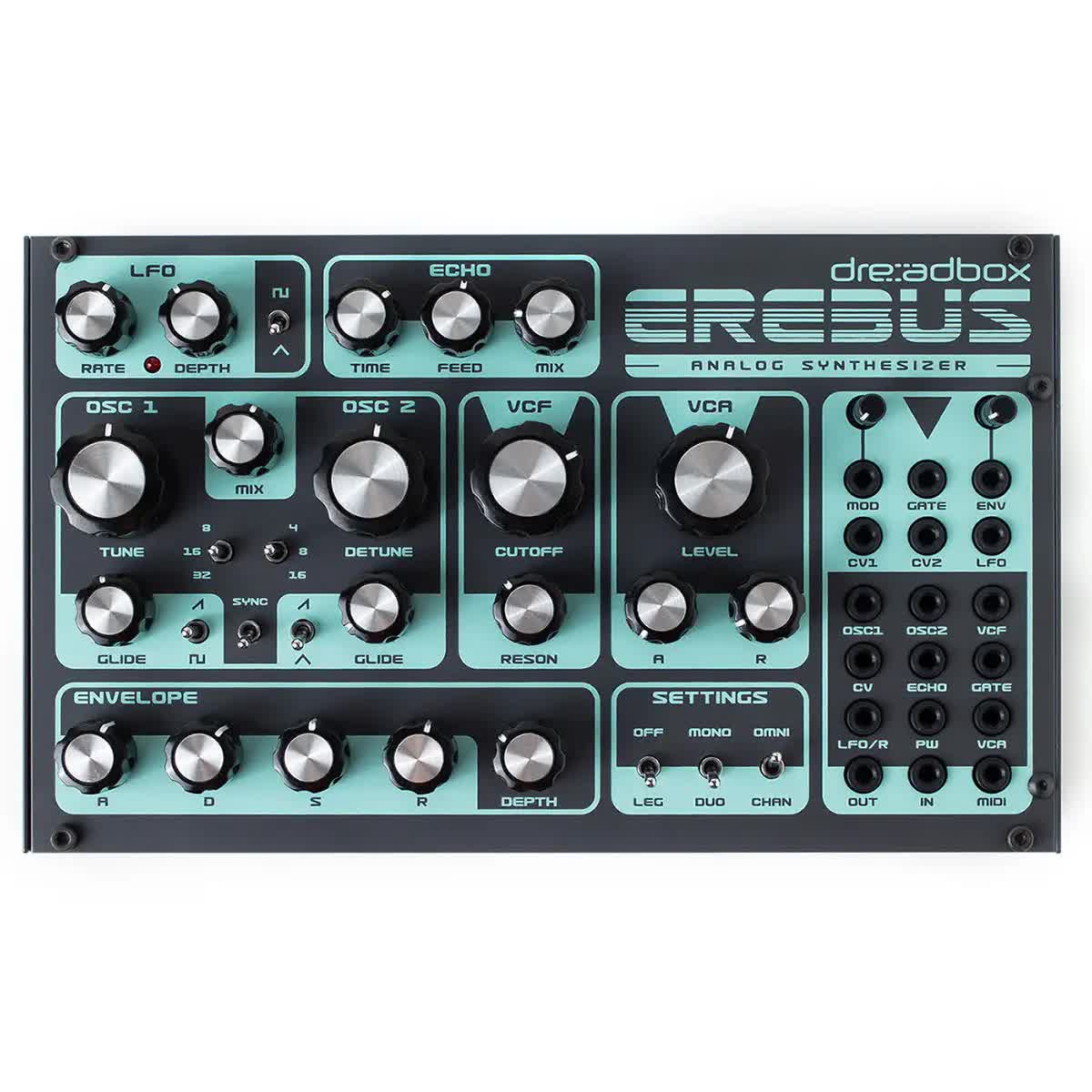 Dreadbox Erebus Desktop Paraphonic Analog Synthesizer Reissue