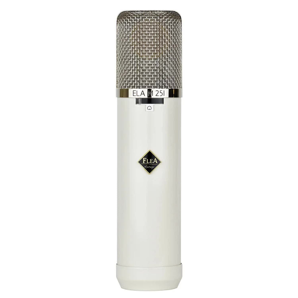 FLEA Microphones M 251 Large Diaphragm Tube Condenser Microphone - White