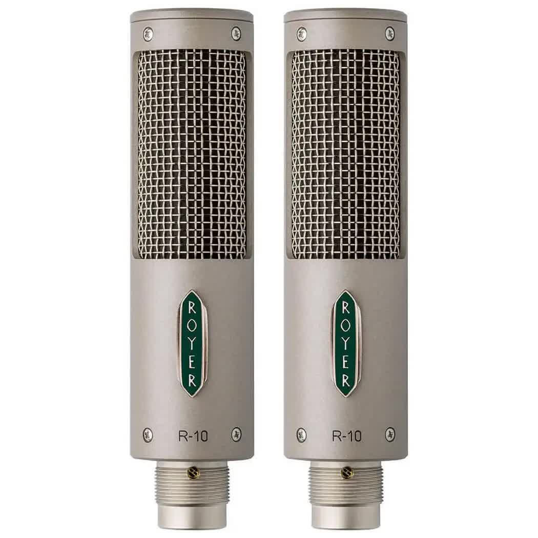 Royer Labs R-10 Ribbon Microphone - Matched Pair