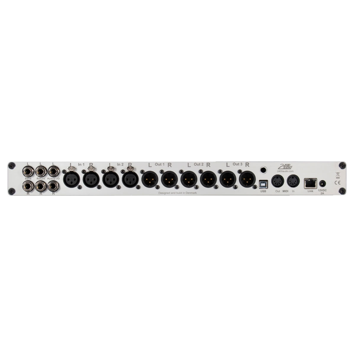 2400 Audio Imperium Monitor Controller 1U NG Base Unit - White (Demo Deal)