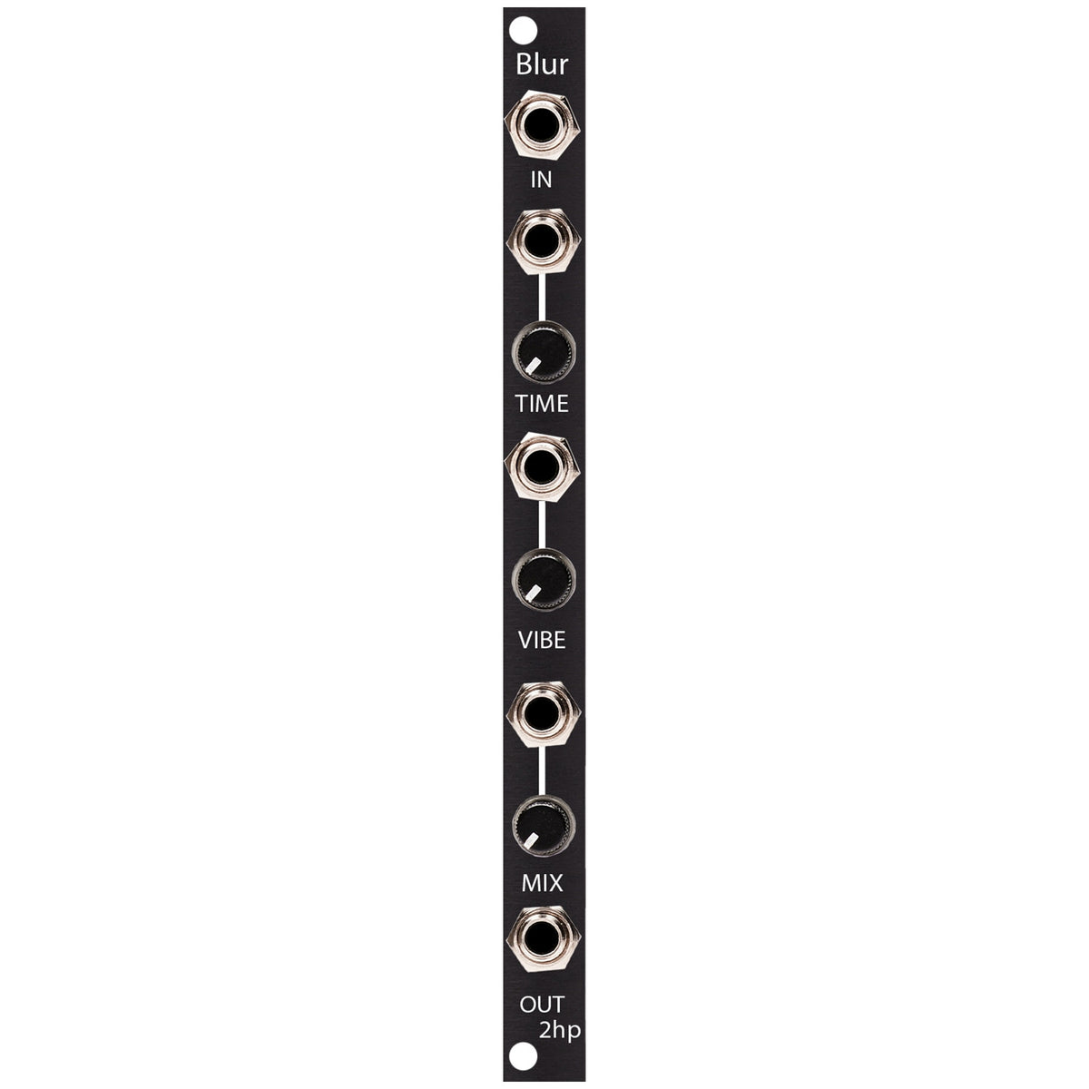 2hp Blur Spectral Processor Module - Black