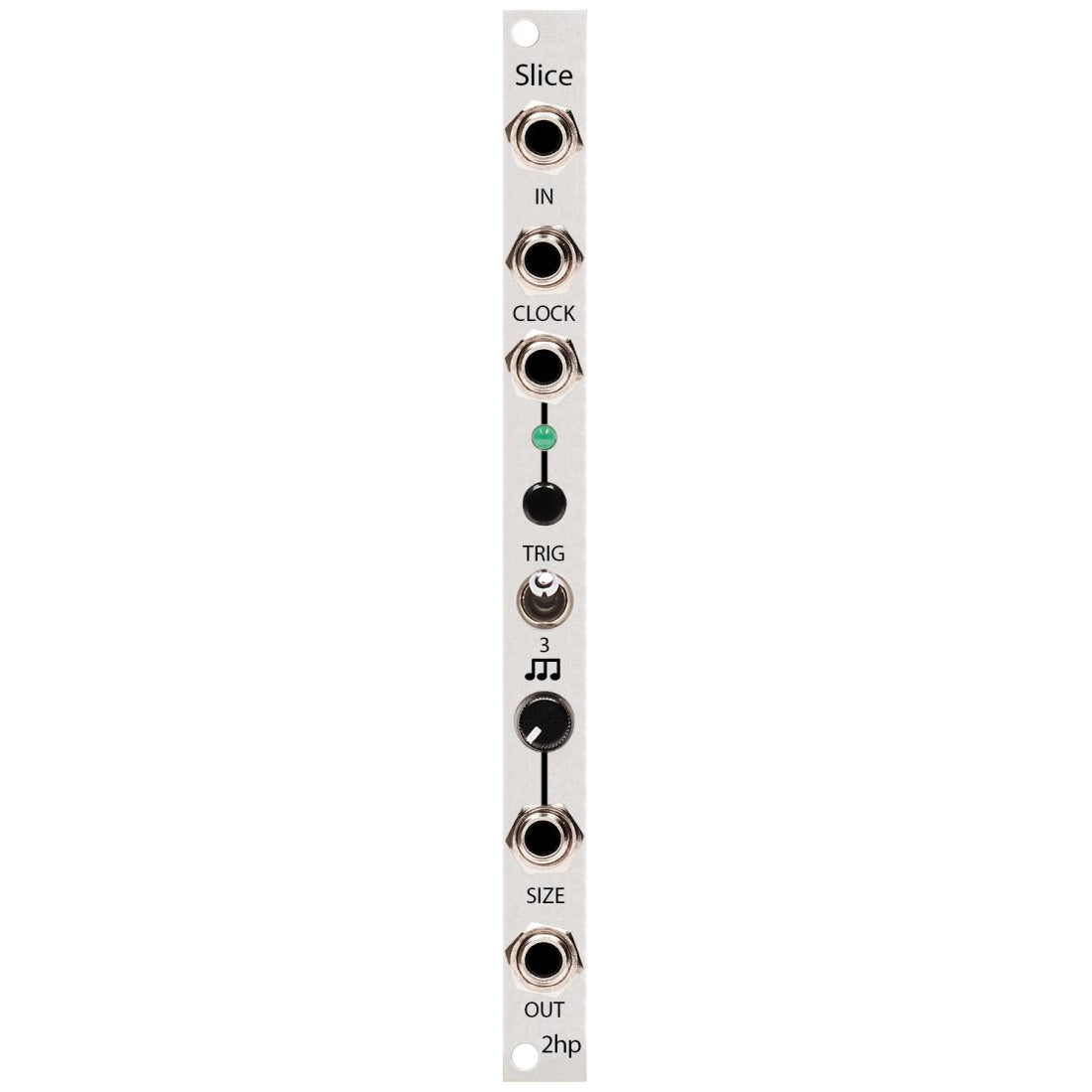 2hp Slice Beat Repeat/Glitch Engine Module