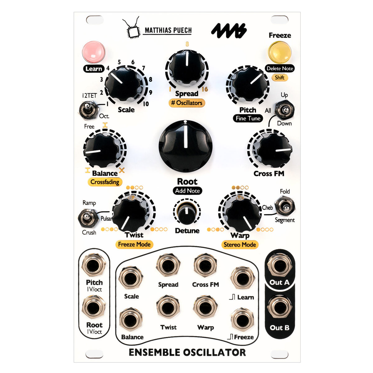 4ms Company Ensemble Oscillator Module