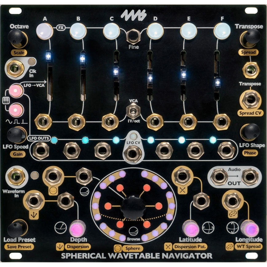 4ms Company Spherical Wavetable Navigator