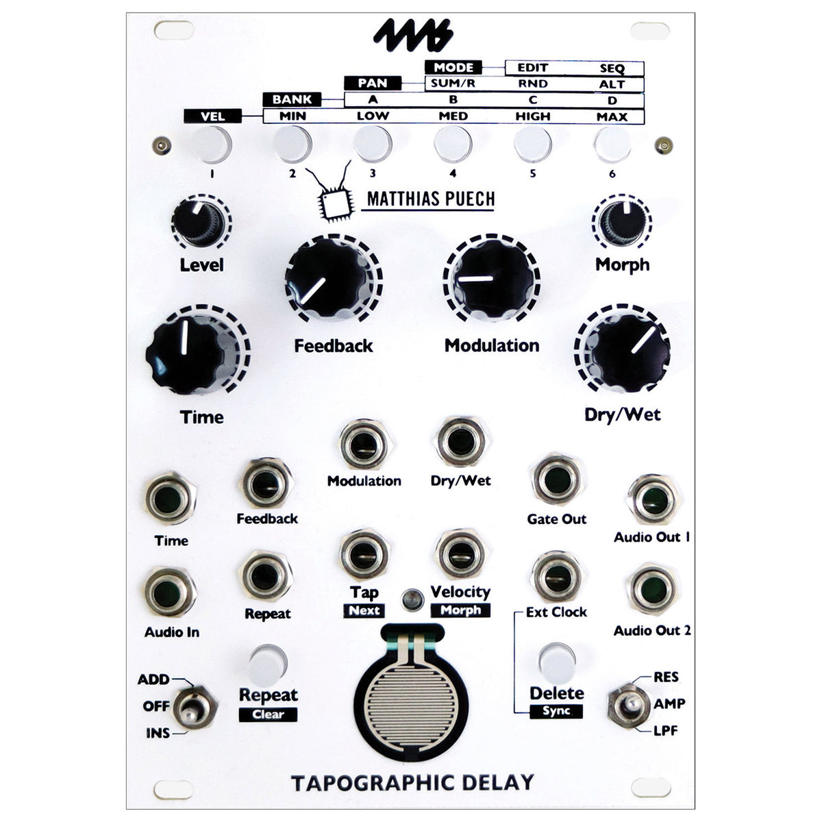 4ms Tapographic Delay Module