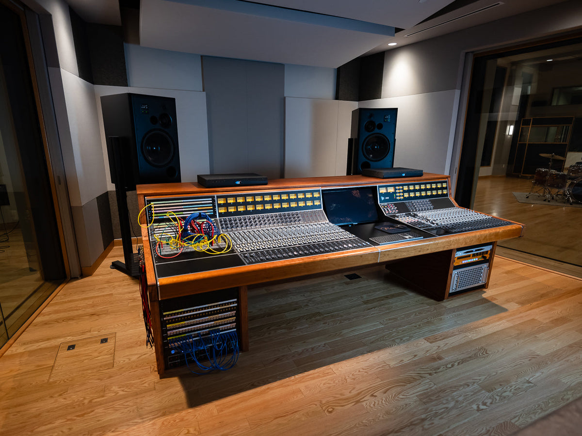 Philharmonic Studios control room in Vernon Hills, Illinois