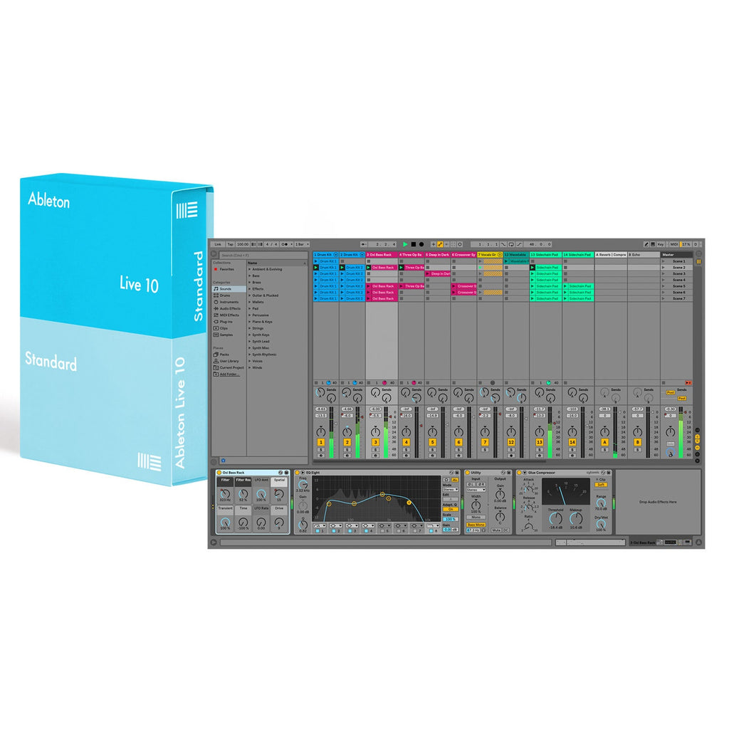 Ableton Live 10 Standard  from Live 1-9 Standard - Electronic Delivery