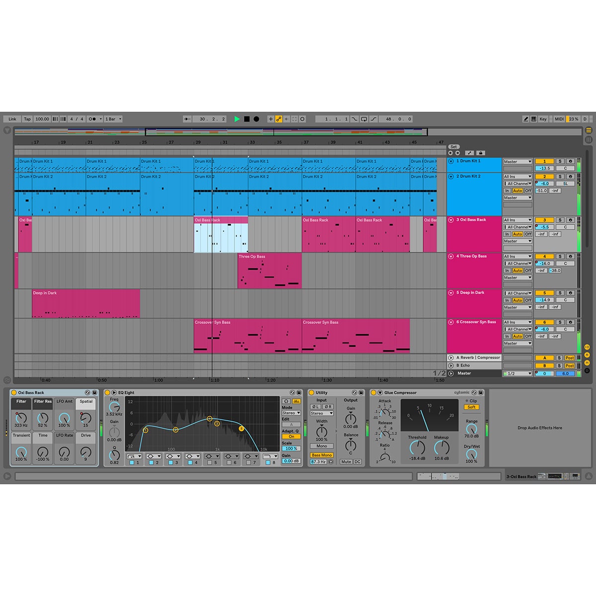 Ableton Live 10 Standard  from Live 1-9 Standard - Electronic Delivery