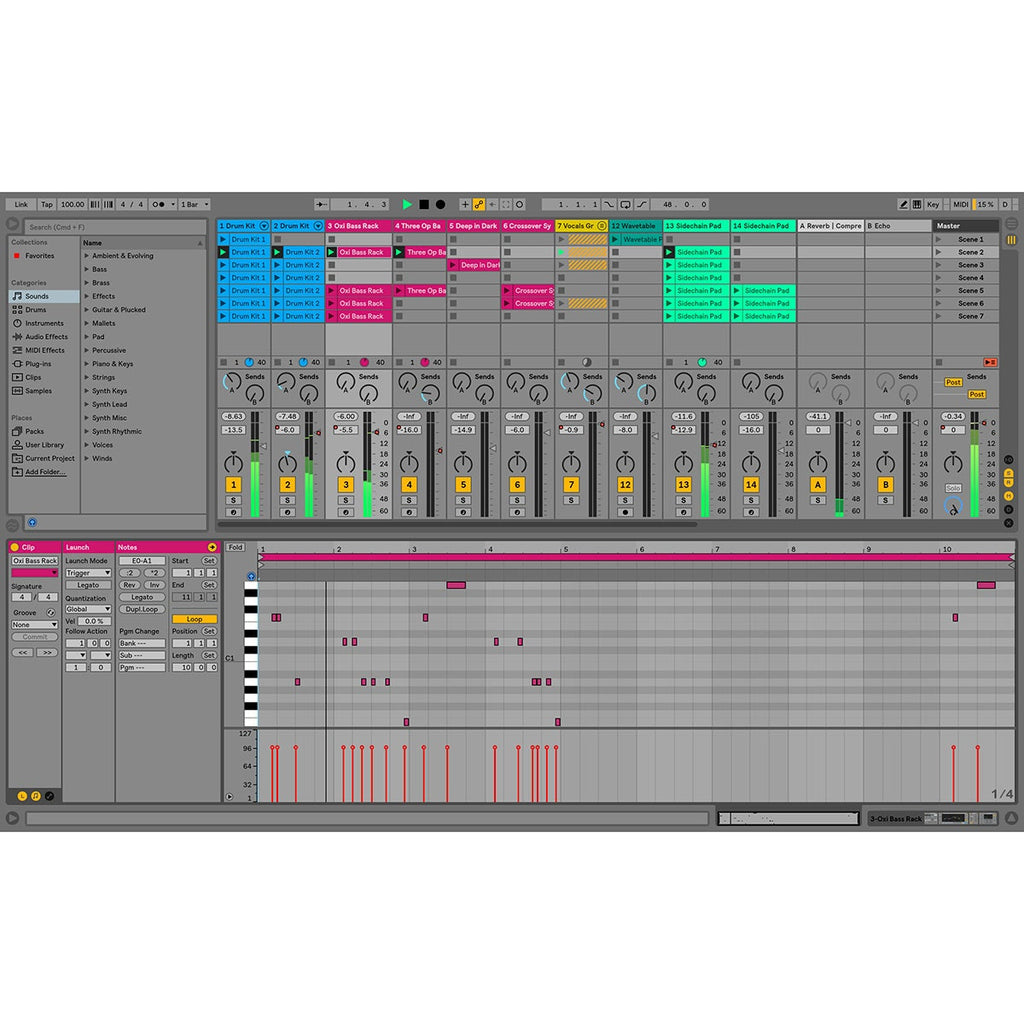 Ableton Live 10 Standard  from Live 1-9 Standard - Electronic Delivery