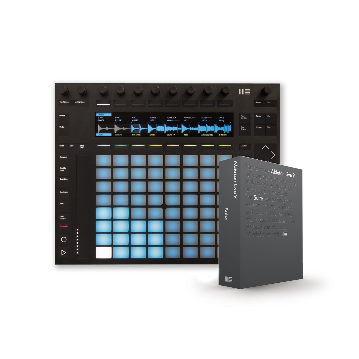 DTM・DAW Ableton Push2 Ableton Push 2 + Live 9 Suite Bundle - Retail Box – Vintage King