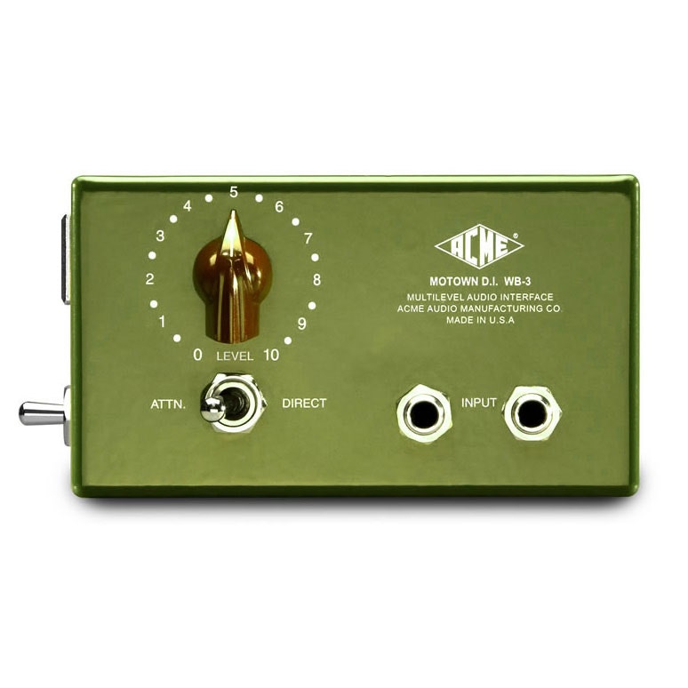 Acme Audio Motown D.I. WB-3 Passive DI Box
