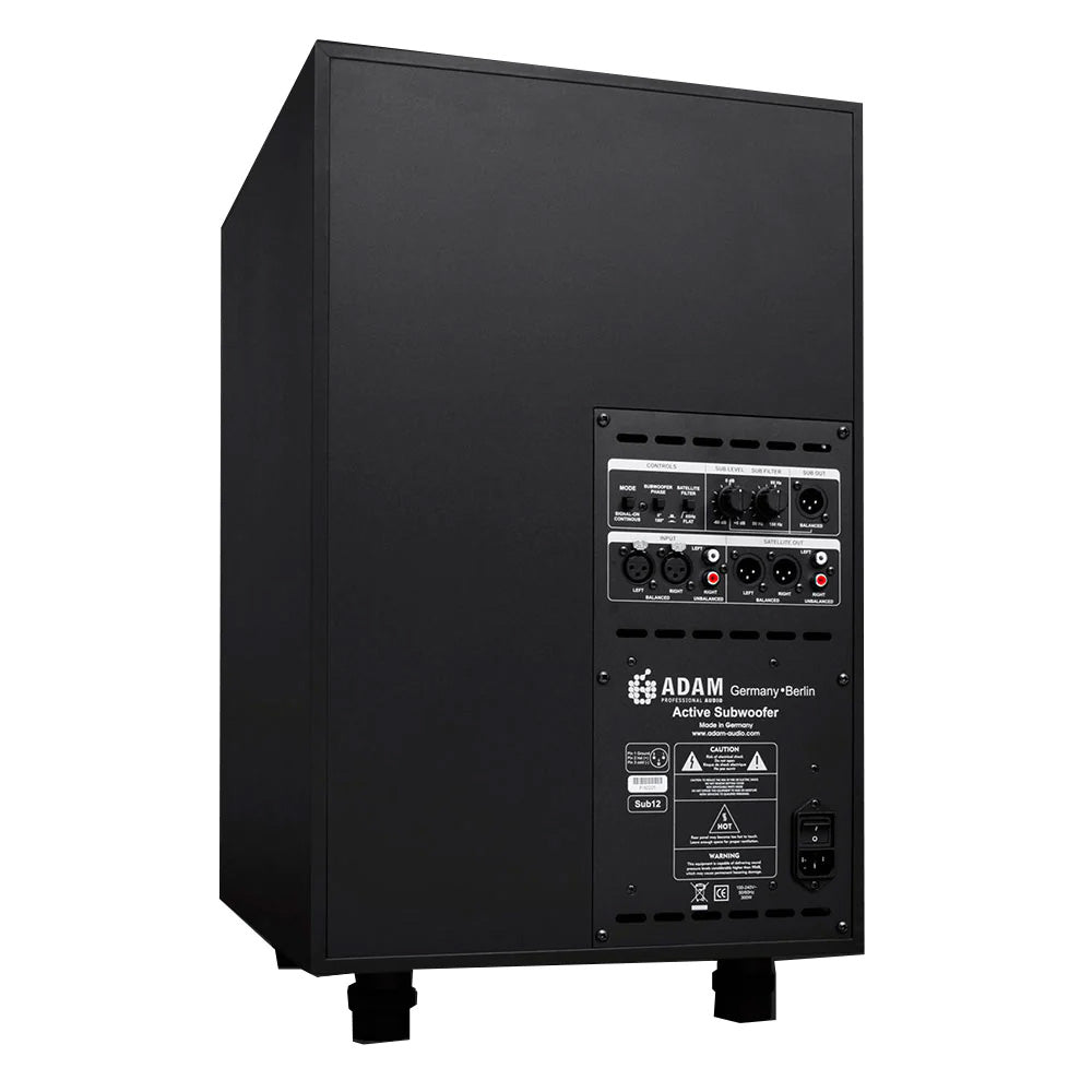 ADAM Audio Sub12 2-Way Active Subwoofer - Single