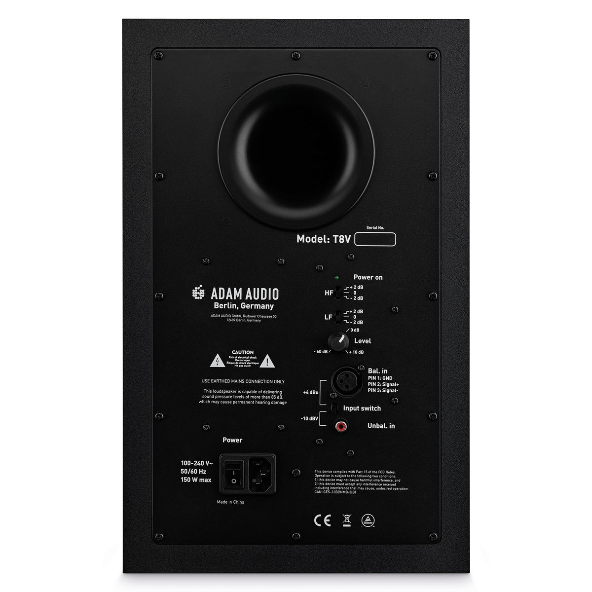 ADAM Audio T8V 2-Way Active Studio Monitor - Single