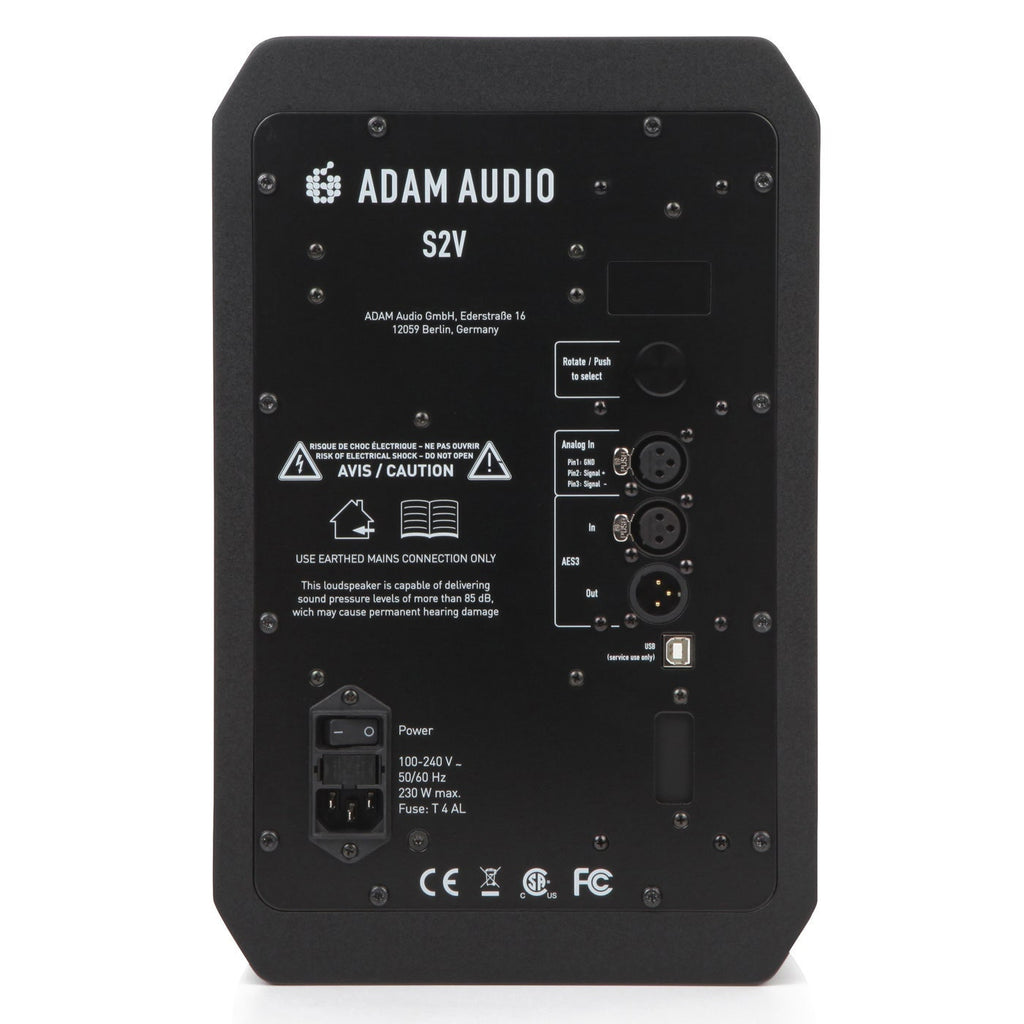 ADAM Audio S2V 2-Way Active Studio Monitor - Single