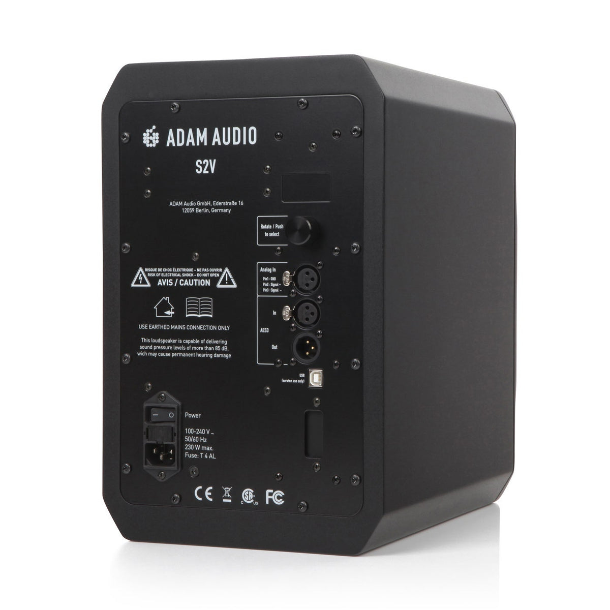 ADAM Audio S2V 2-Way Active Studio Monitor - Single